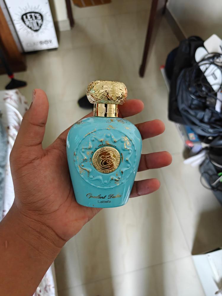 Lattafa Opulent Dubai Eau de Parfum for Men - Customer Photo From Aarush Upadhyay