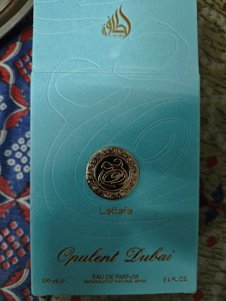 Lattafa Opulent Dubai Eau de Parfum for Men - Customer Photo From Zade