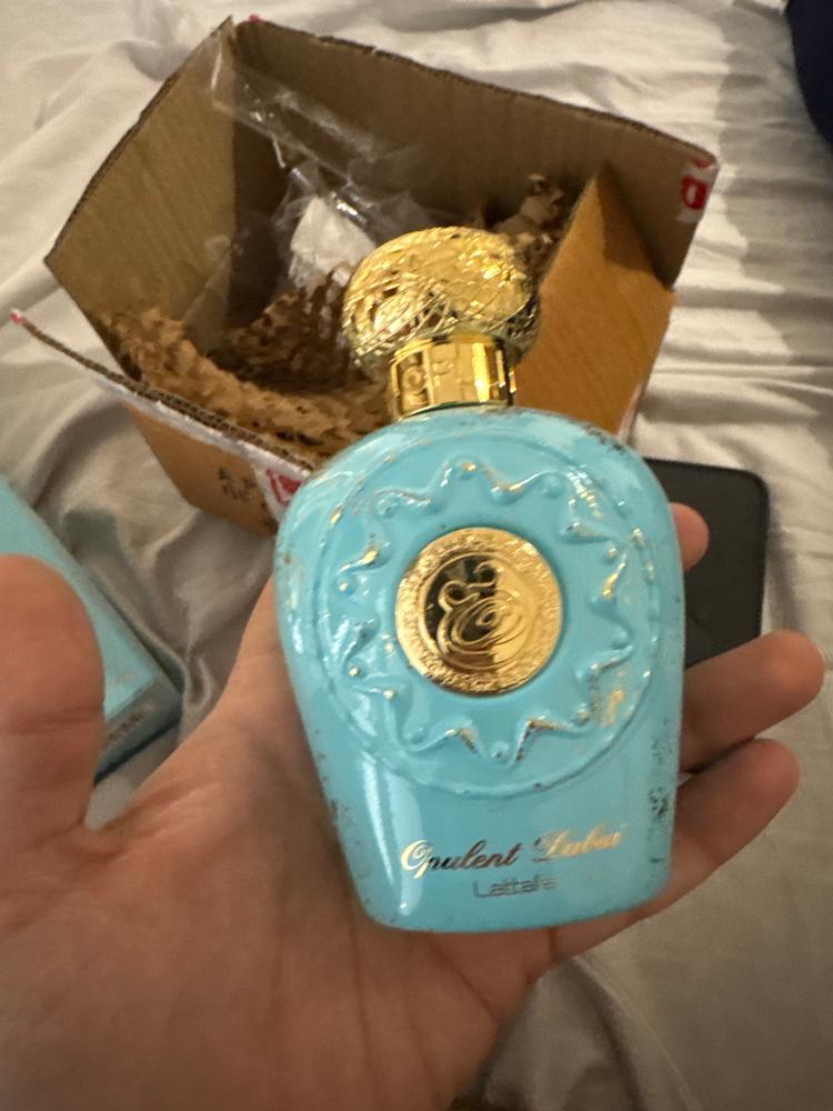 Lattafa Opulent Dubai Eau de Parfum for Men - Customer Photo From Kabir 