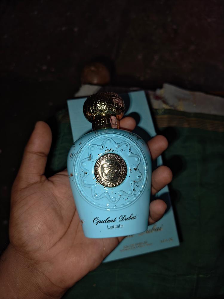 Lattafa Opulent Dubai Eau de Parfum for Men - Customer Photo From Srujan