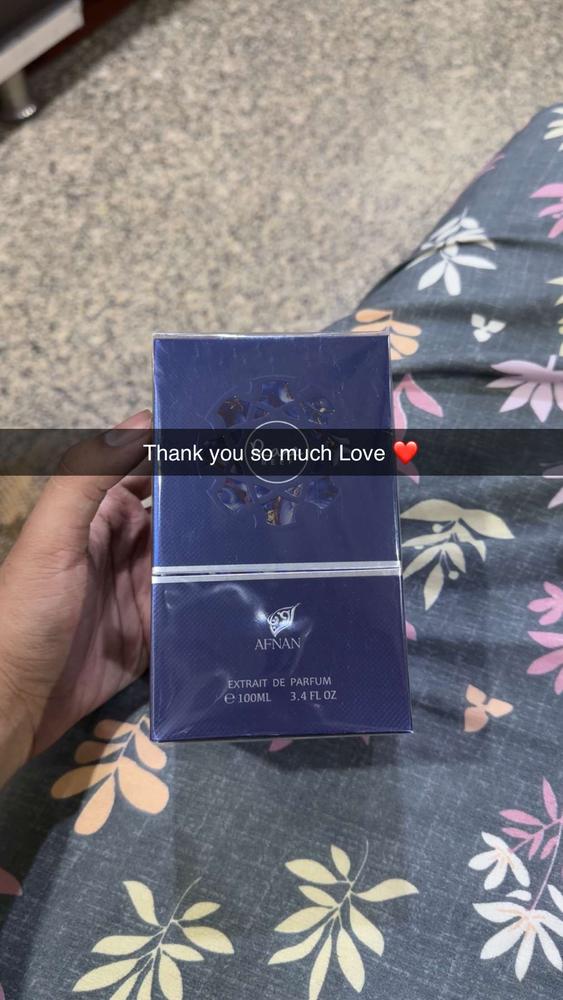 Afnan Rare Reef Extrait de Parfum for Men - Customer Photo From NANDINI TIWARI