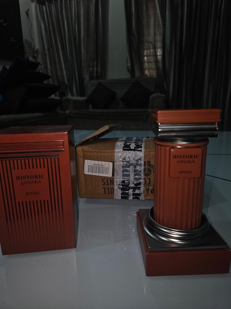 Afnan Historic Sahara Extrait de Parfum for Unisex - Customer Photo From Manan 