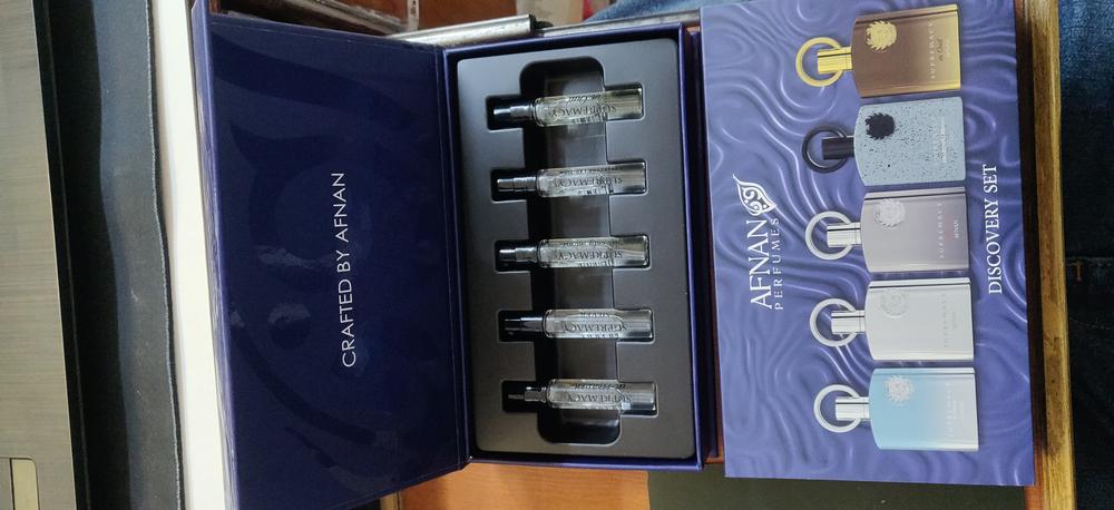 Afnan Supremacy Homme Discovery Set for Men - Customer Photo From Kapil chauhan