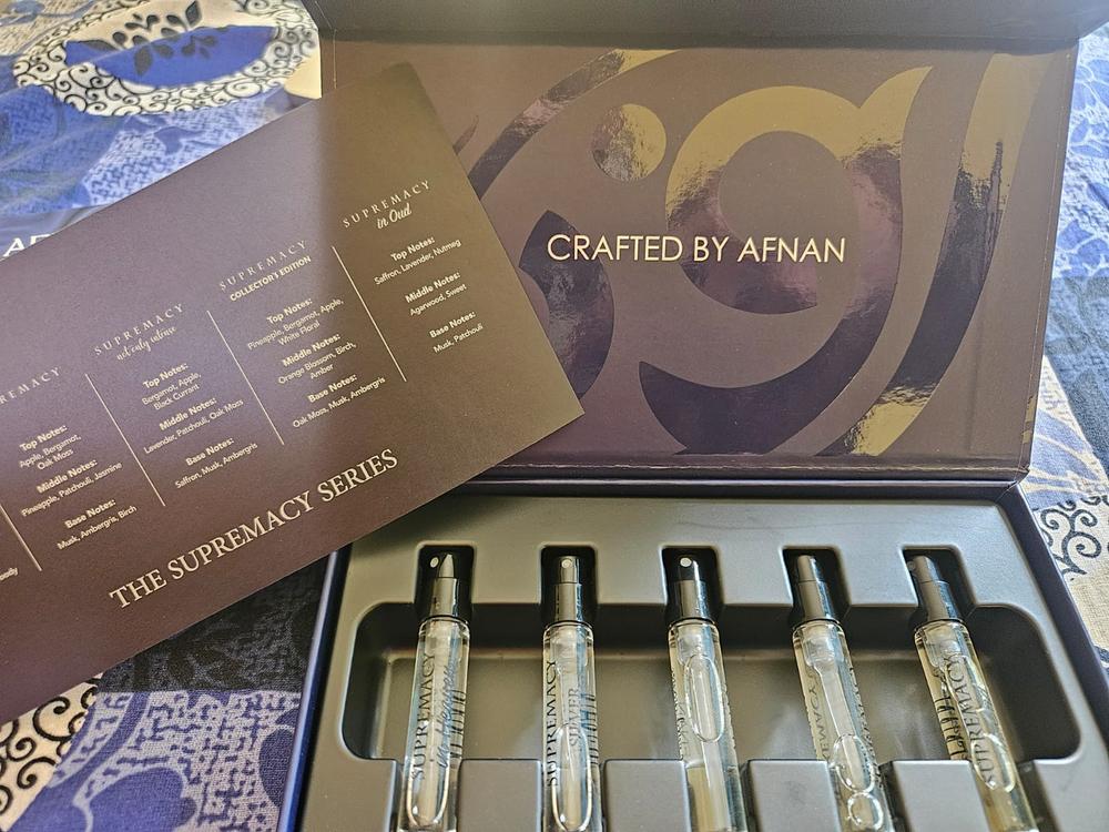 Afnan Supremacy Homme Discovery Set for Men - Customer Photo From Aman Raizada