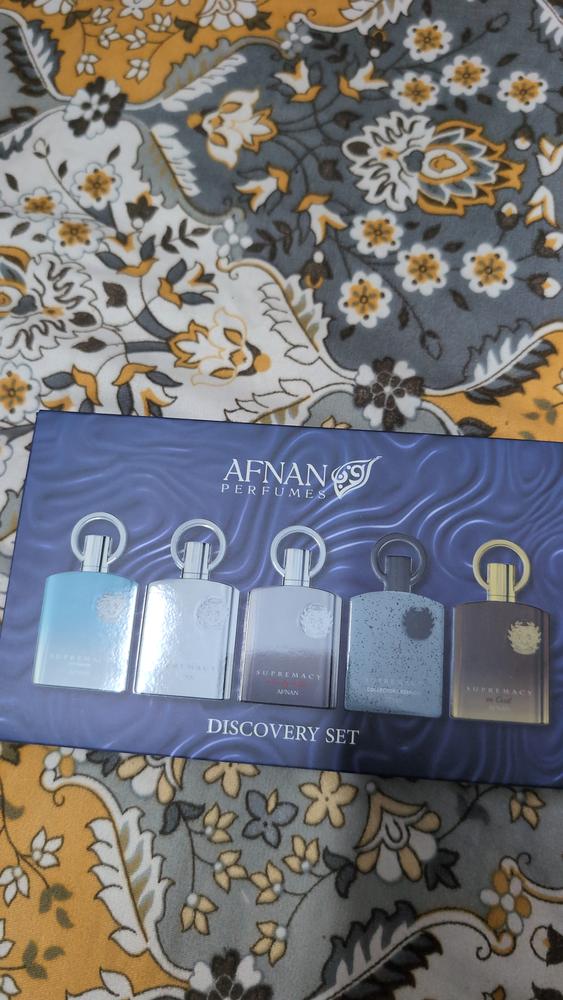 Afnan Supremacy Homme Discovery Set for Men - Customer Photo From Savan makwana