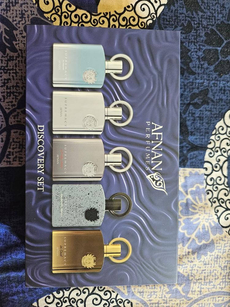 Afnan Supremacy Homme Discovery Set for Men - Customer Photo From Aman Raizada