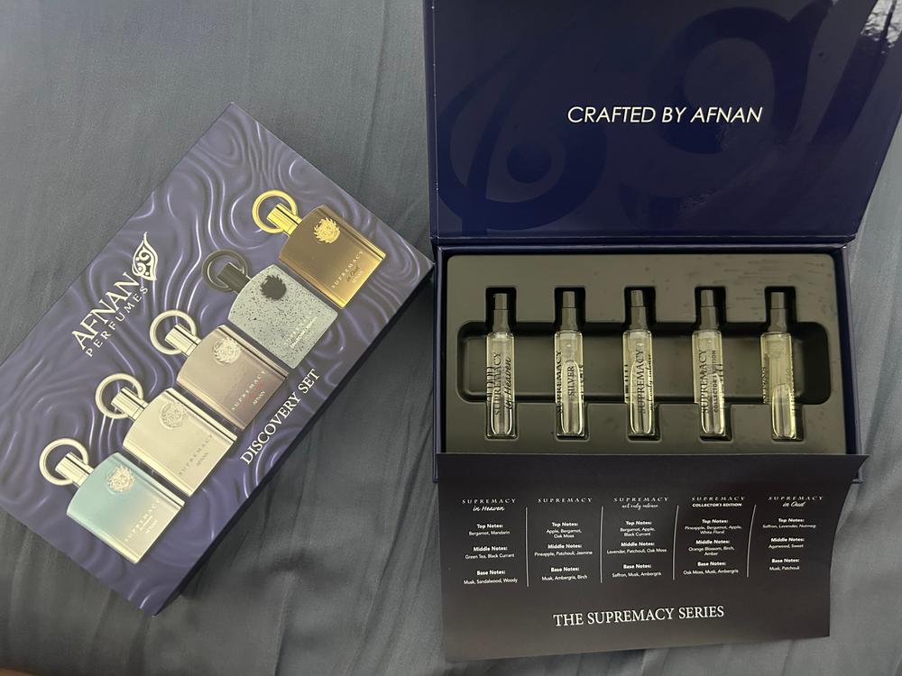 Afnan Supremacy Homme Discovery Set for Men - Customer Photo From aaryaman singh