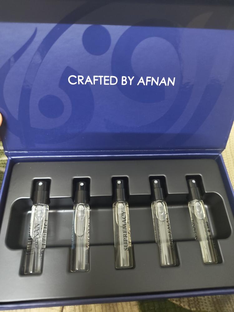 Afnan Supremacy Homme Discovery Set for Men - Customer Photo From Ishanchal Kashyap
