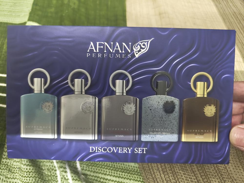 Afnan Supremacy Homme Discovery Set for Men - Customer Photo From Ishanchal Kashyap