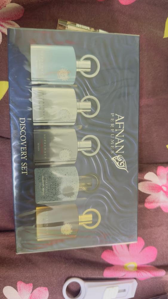 Afnan Supremacy Homme Discovery Set for Men - Customer Photo From Muhib pyare