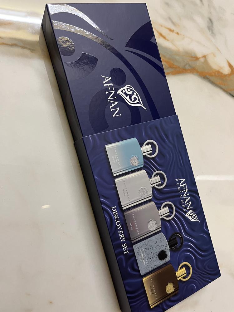 Afnan Supremacy Homme Discovery Set for Men - Customer Photo From Abhinand