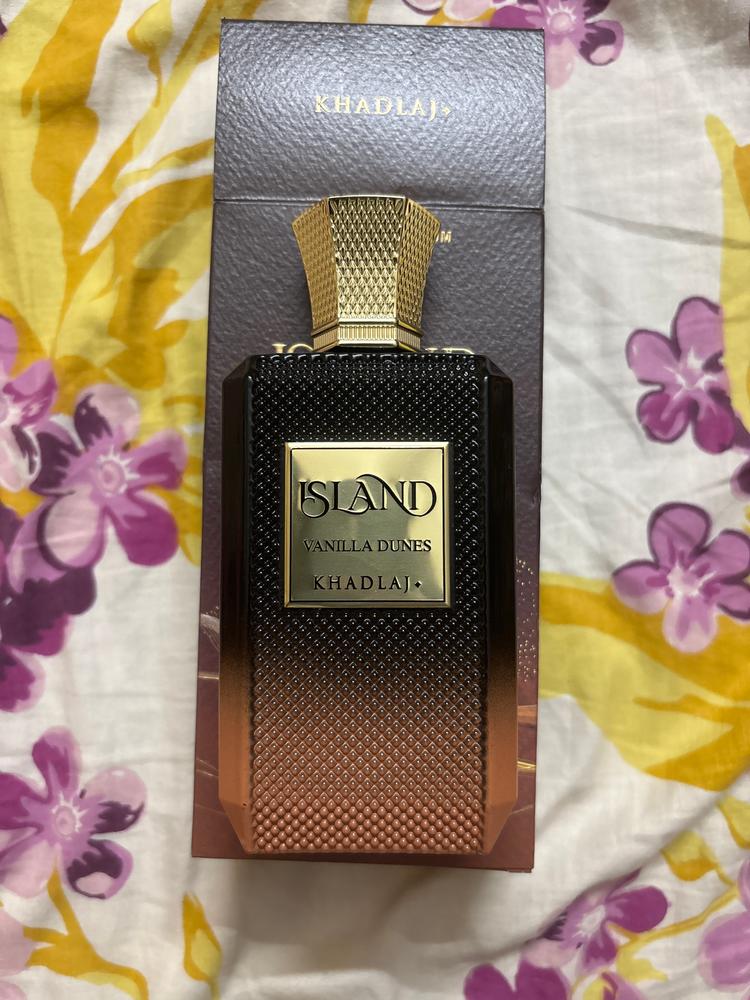 Khadlaj Island Vanilla Dunes Extrait de Parfum for Men - Customer Photo From Adarsh Madhan