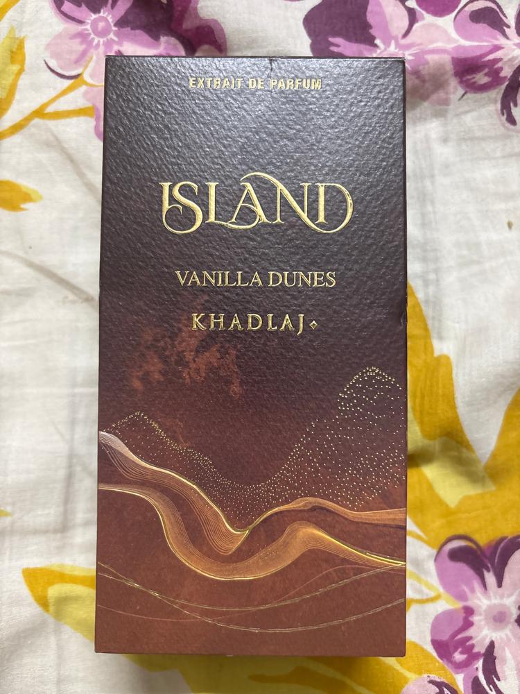 Khadlaj Island Vanilla Dunes Extrait de Parfum for Men - Customer Photo From Adarsh Madhan