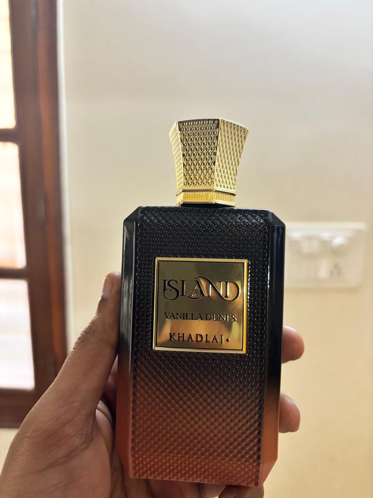 Khadlaj Island Vanilla Dunes Extrait de Parfum for Men - Customer Photo From Manoj Prabhakar G