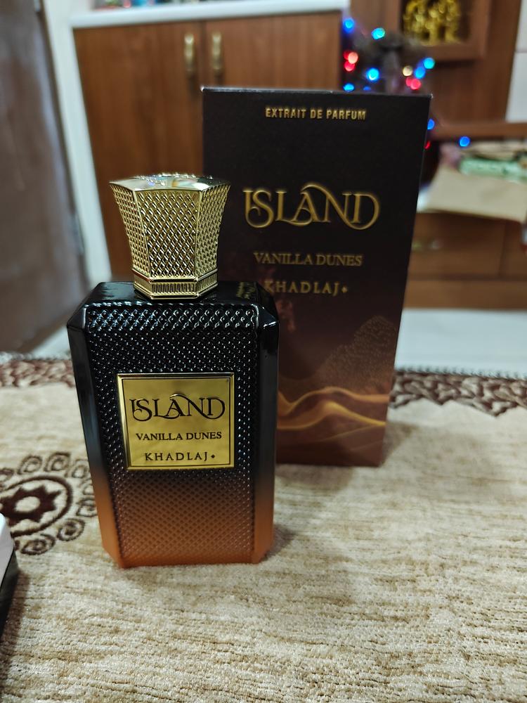 Khadlaj Island Vanilla Dunes Extrait de Parfum for Men - Customer Photo From Rishabh