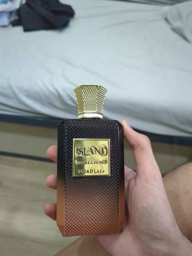 Khadlaj Island Vanilla Dunes Extrait de Parfum for Men - Customer Photo From Smit Modh