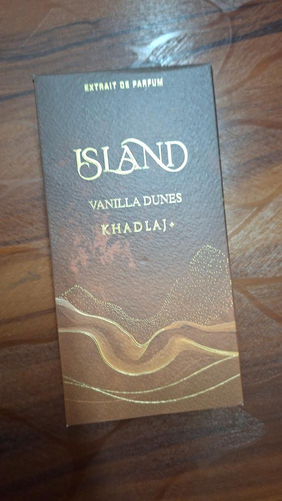 Khadlaj Island Vanilla Dunes Extrait de Parfum for Men - Customer Photo From Lakhith