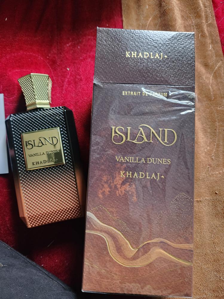 Khadlaj Island Vanilla Dunes Extrait de Parfum for Men - Customer Photo From Shams