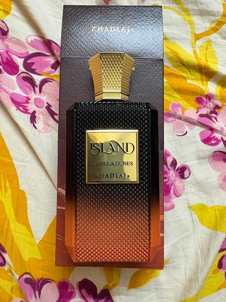 Khadlaj Island Vanilla Dunes Extrait de Parfum for Men - Customer Photo From Madhan