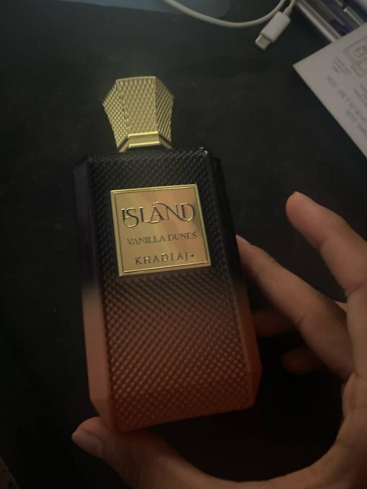 Khadlaj Island Vanilla Dunes Extrait de Parfum for Men - Customer Photo From omprakash