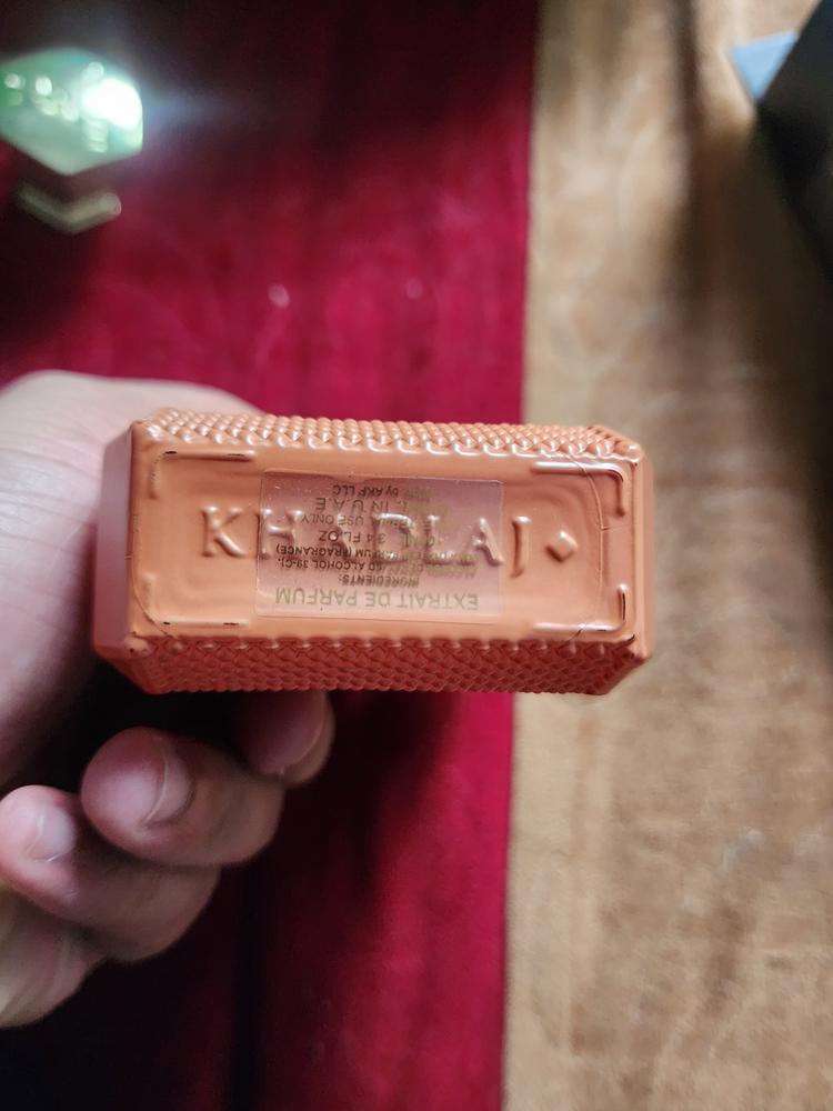 Khadlaj Island Vanilla Dunes Extrait de Parfum for Men - Customer Photo From Shams