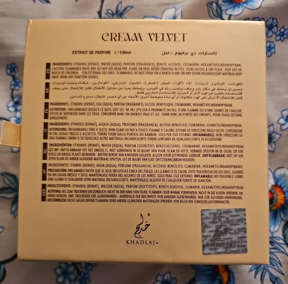 Khadlaj Cream Velvet Eau de Parfum for Women - Customer Photo From Prerana
