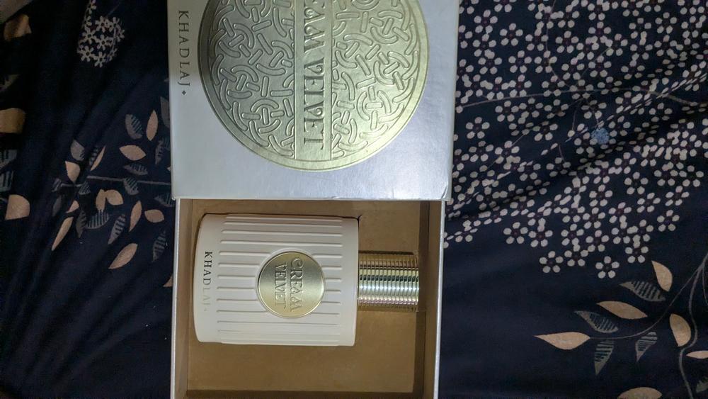 Khadlaj Cream Velvet Eau de Parfum for Women - Customer Photo From shwetha swamy