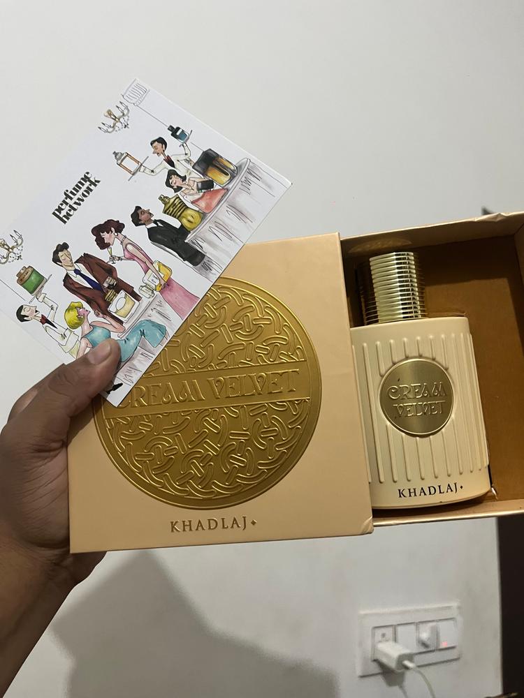 Khadlaj Cream Velvet Eau de Parfum for Women - Customer Photo From Gorata Cassie