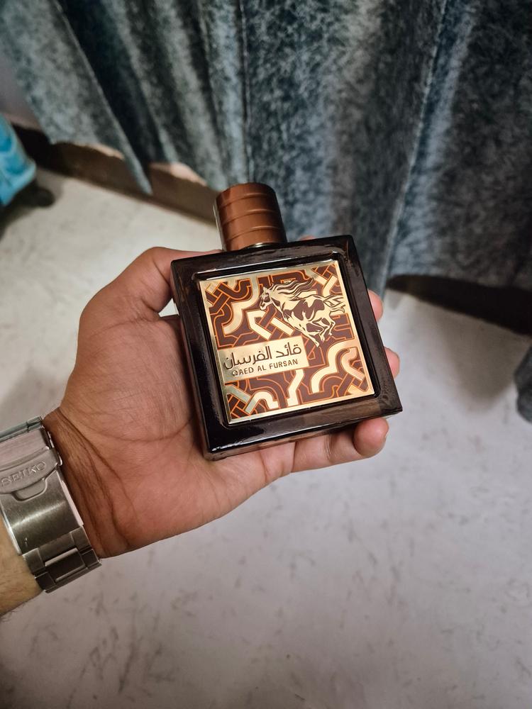 Lattafa Qaed Al Fursan Untamed Eau de Parfum for Unisex - Customer Photo From Kamran