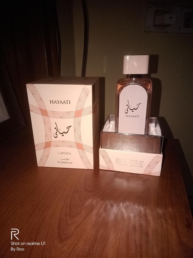 Lattafa Hayaati Florence Eau de Parfum for Women - Customer Photo From Pallavi Rao
