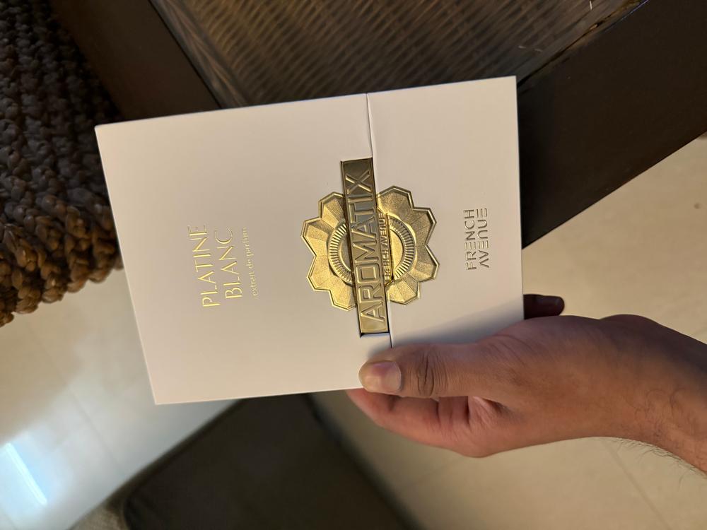 French Avenue Aromatix Platine Blanc Extrait de Parfum for Men - Customer Photo From Sneh Pranav