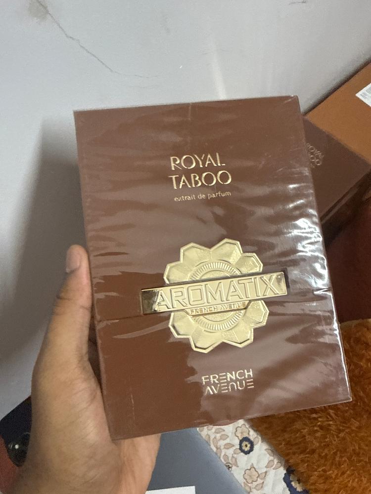 French Avenue Aromatix Royal Taboo Extrait de Parfum for Men - Customer Photo From Piyush Gupta