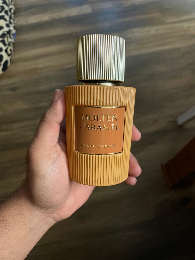 Paris Corner Molten Caramel Eau de Parfum for Unisex - Customer Photo From Pranav S
