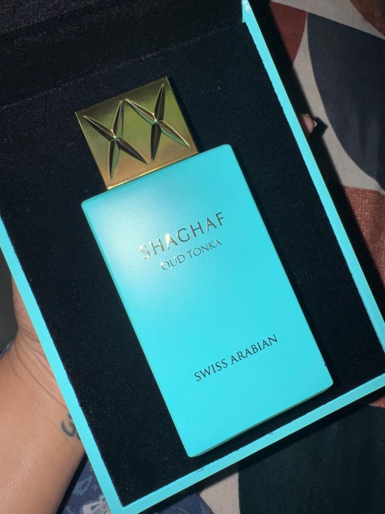 Swiss Arabian Shagaf Oud Tonka Eau de Parfum for Men - Customer Photo From Binny Hati