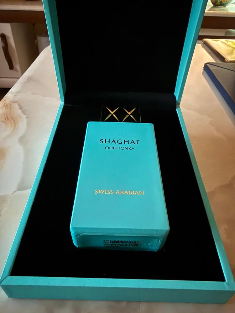 Swiss Arabian Shagaf Oud Tonka Eau de Parfum for Men - Customer Photo From Aanchal Gujrani