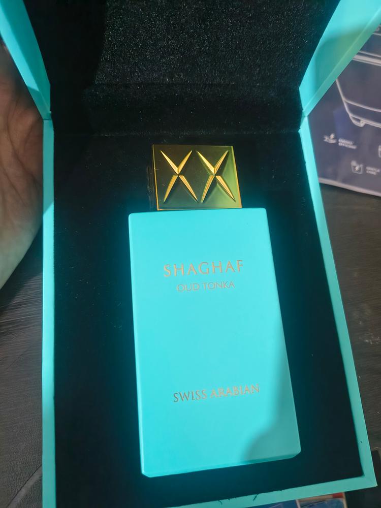 Swiss Arabian Shagaf Oud Tonka Eau de Parfum for Men - Customer Photo From Shaibaaz