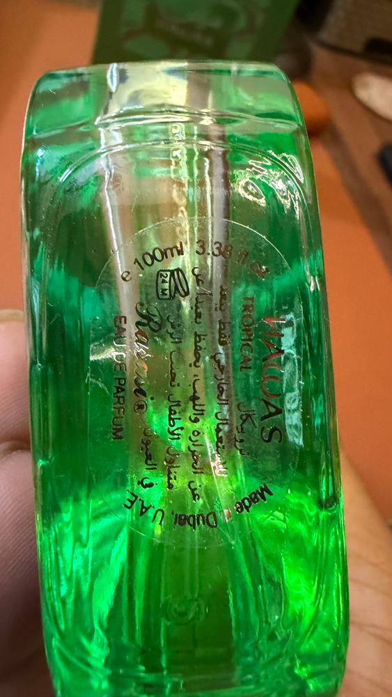 Rasasi Hawas Tropical Eau de Parfum for Men - Customer Photo From Mohd Raghib