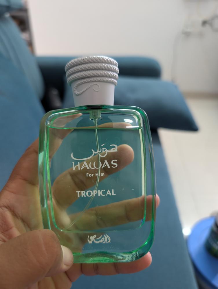 Rasasi Hawas Tropical Eau de Parfum for Men - Customer Photo From Rushikesh