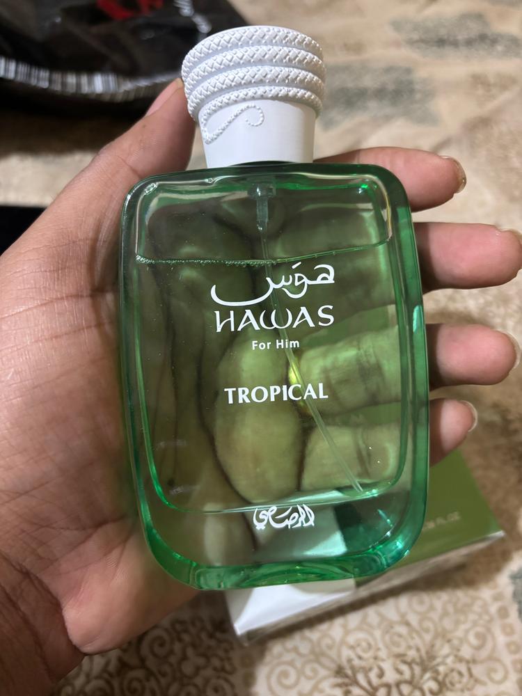 Rasasi Hawas Tropical Eau de Parfum for Men - Customer Photo From Shrijeet Nair