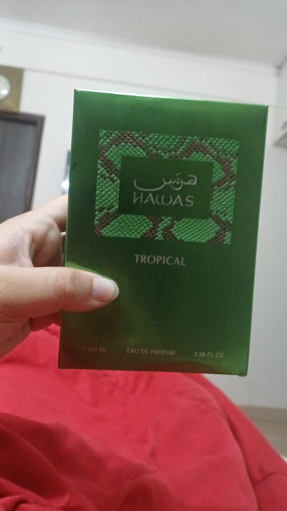 Rasasi Hawas Tropical Eau de Parfum for Men - Customer Photo From anannya cahturvedi