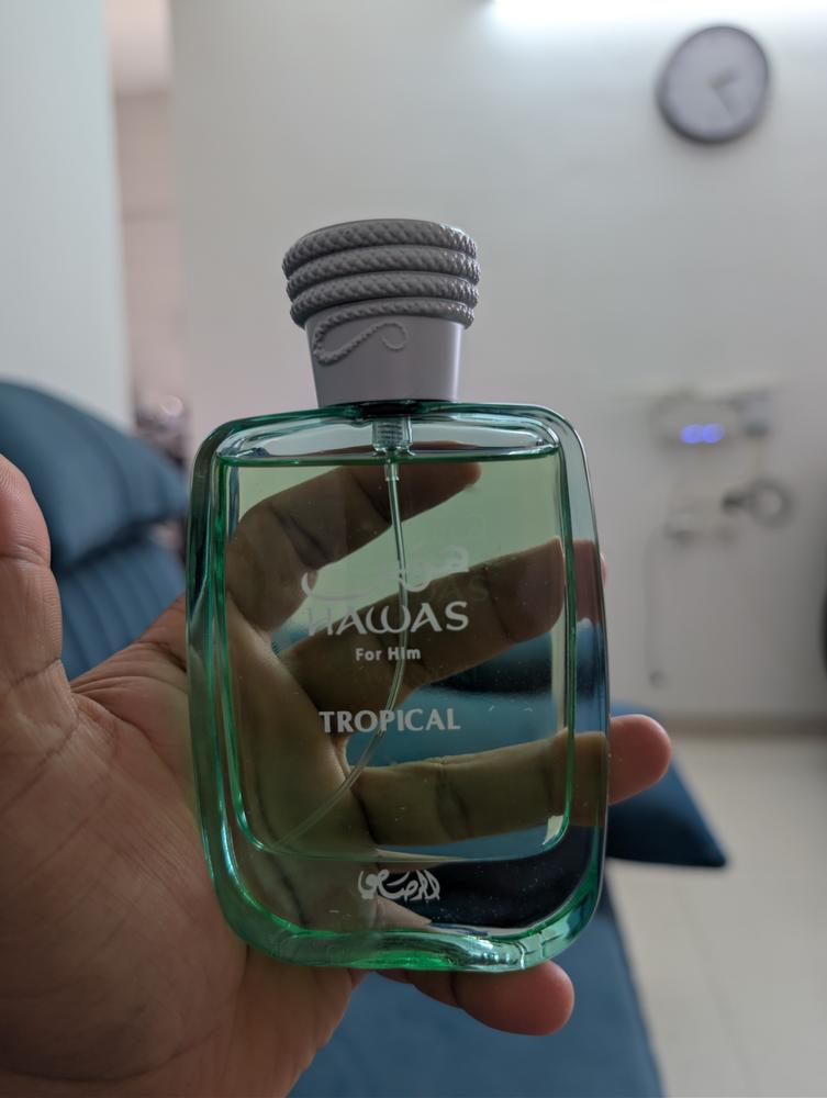 Rasasi Hawas Tropical Eau de Parfum for Men - Customer Photo From Rushikesh