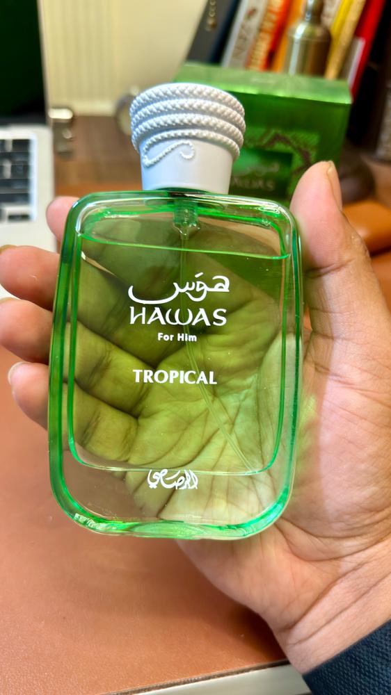 Rasasi Hawas Tropical Eau de Parfum for Men - Customer Photo From Mohd Raghib