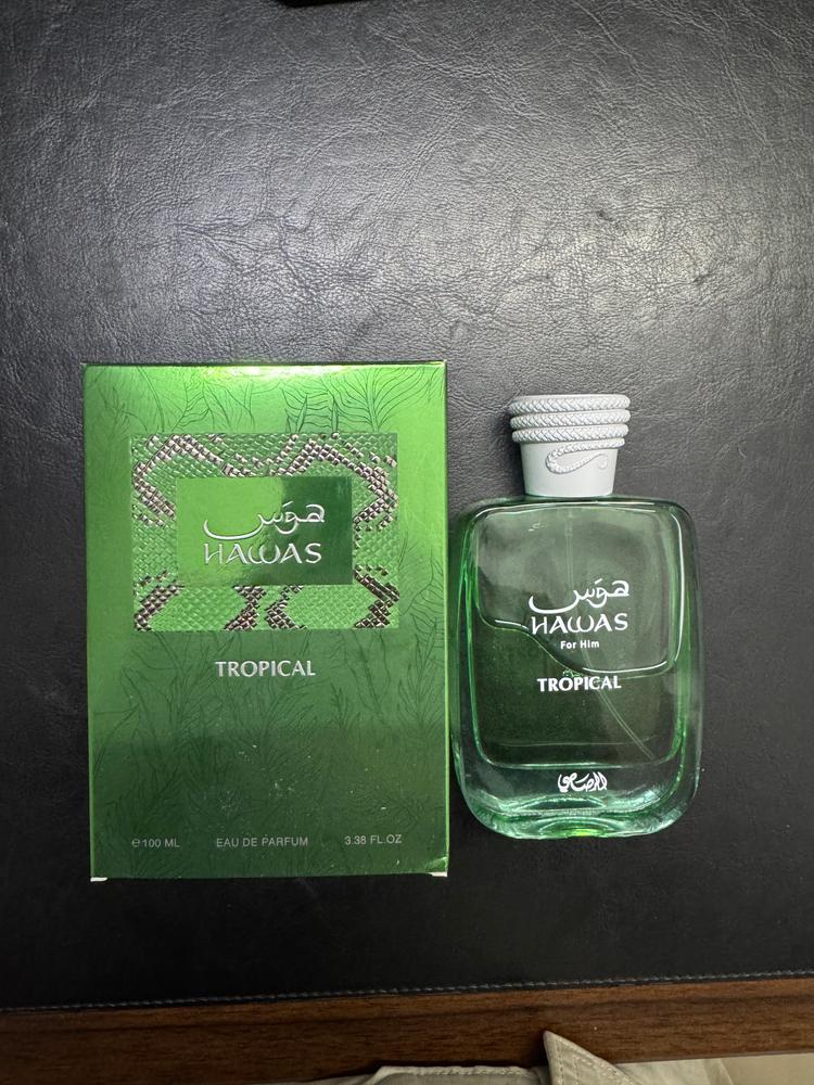 Rasasi Hawas Tropical Eau de Parfum for Men - Customer Photo From AK