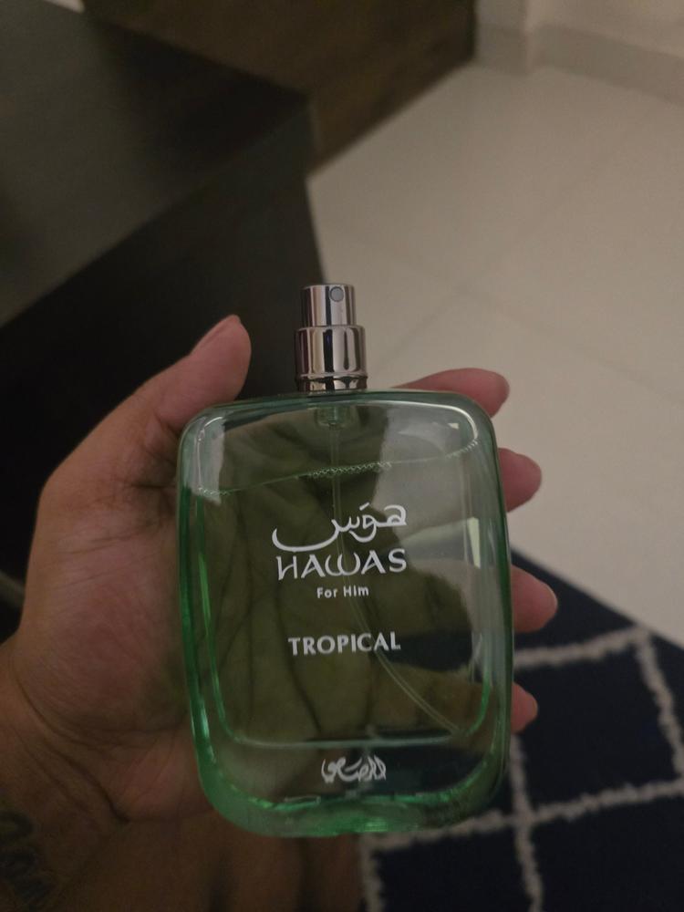 Rasasi Hawas Tropical Eau de Parfum for Men - Customer Photo From Anurag Kotian