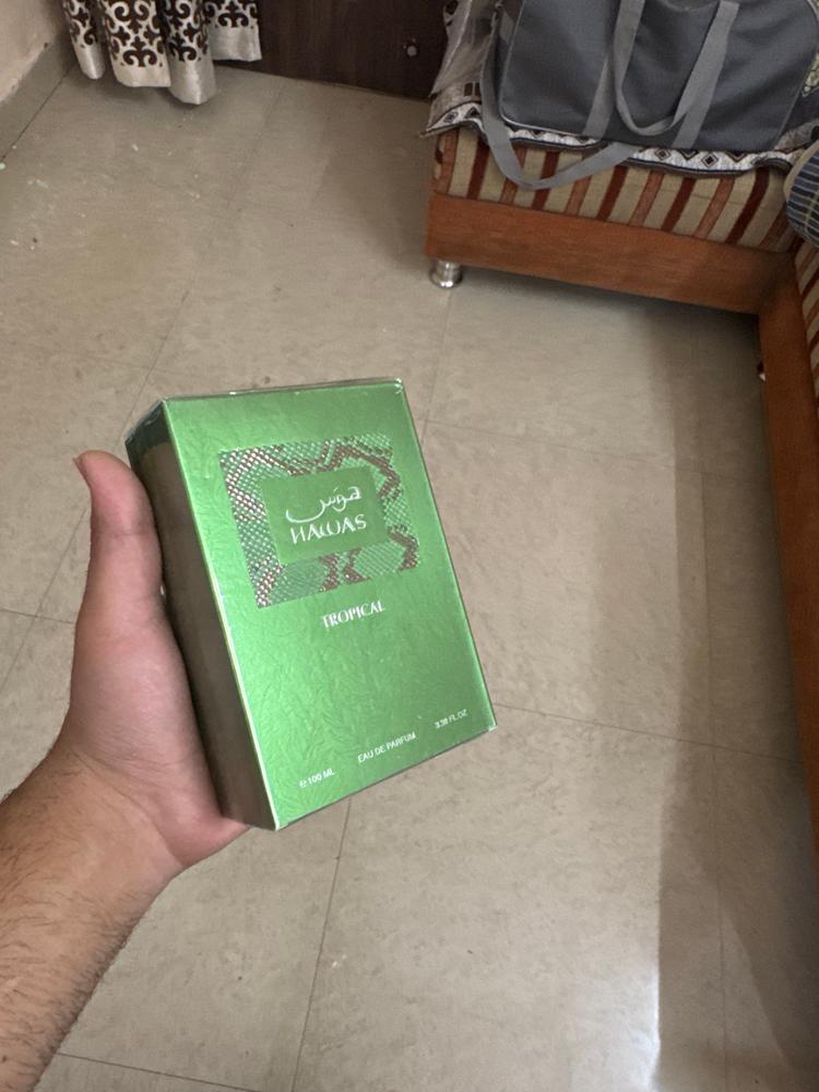 Rasasi Hawas Tropical Eau de Parfum for Men - Customer Photo From Shubh Sonwani