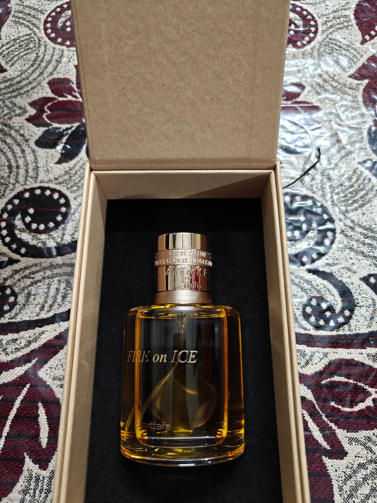 Lattafa Fire On Ice Eau de Parfum for Unisex - Customer Photo From Prem