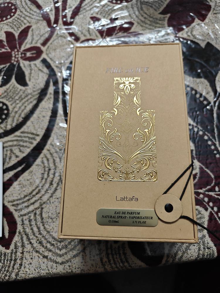 Lattafa Fire On Ice Eau de Parfum for Unisex - Customer Photo From Prem