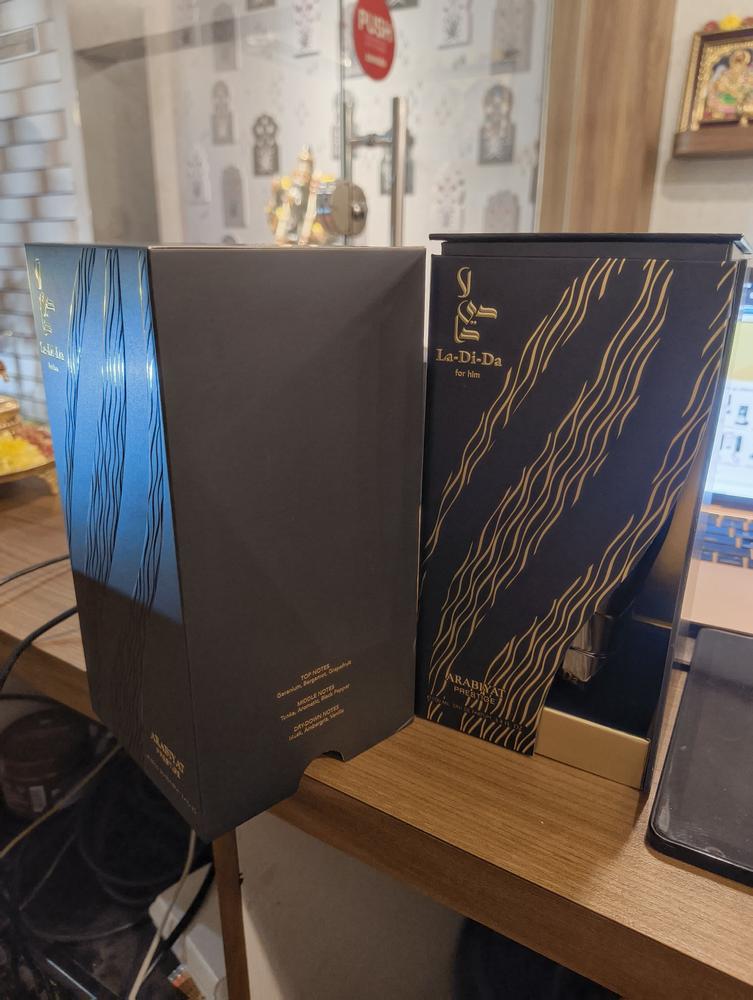 Arabiyat La Di Da Eau de Parfum for Men - Customer Photo From Ravindra Jallepalli