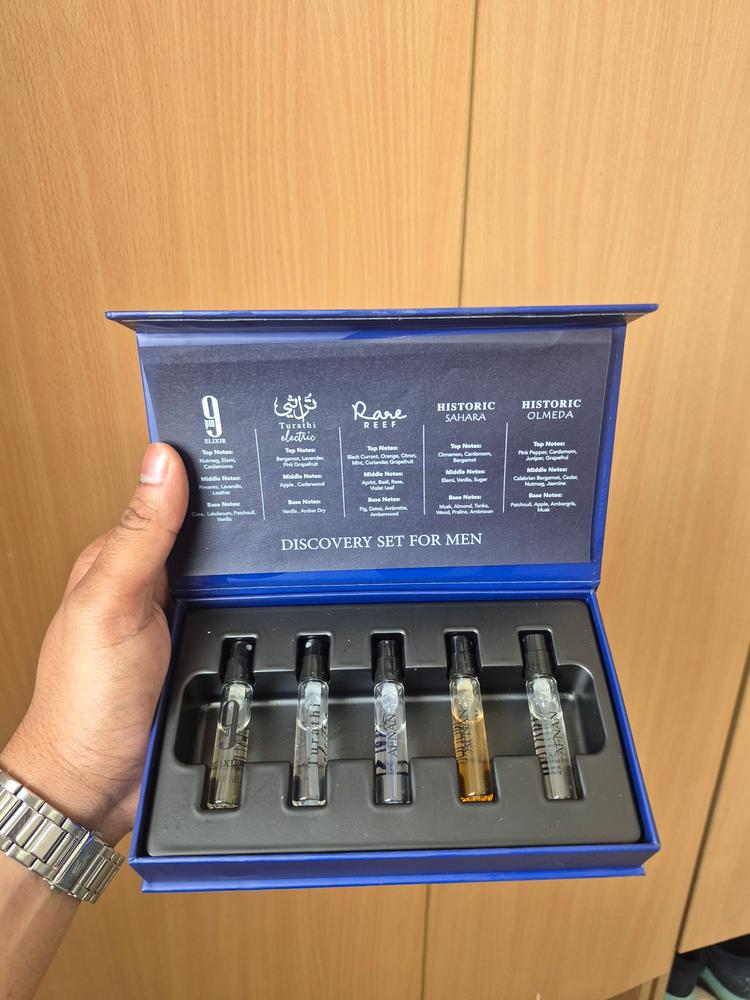 Afnan Discovery Set - Customer Photo From Yash Vora
