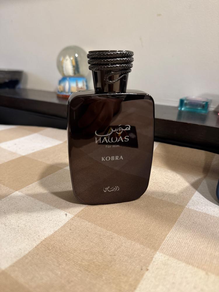 Rasasi Hawas Kobra Eau de Parfum for Men - Customer Photo From Taahir Shaikh